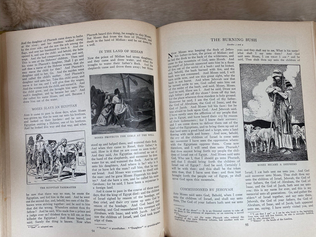 1925: The Bible Story, from the American Standard Edition of the Revised Bible, ed. by Jennie Ellis Burdick