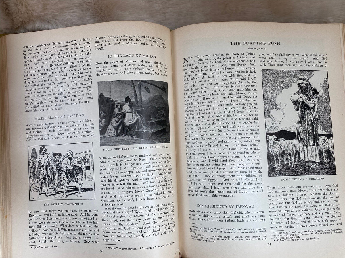1925: The Bible Story, from the American Standard Edition of the Revised Bible, ed. by Jennie Ellis Burdick