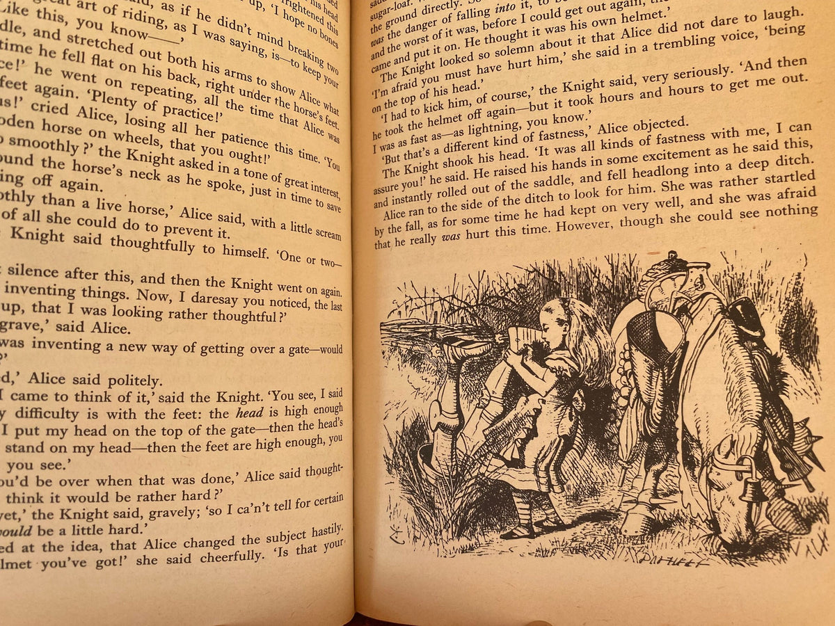 1965: The Works of Lewis Carrol, edited and introduced by Roger Lancelyn Green, illustrations by John Tenniel