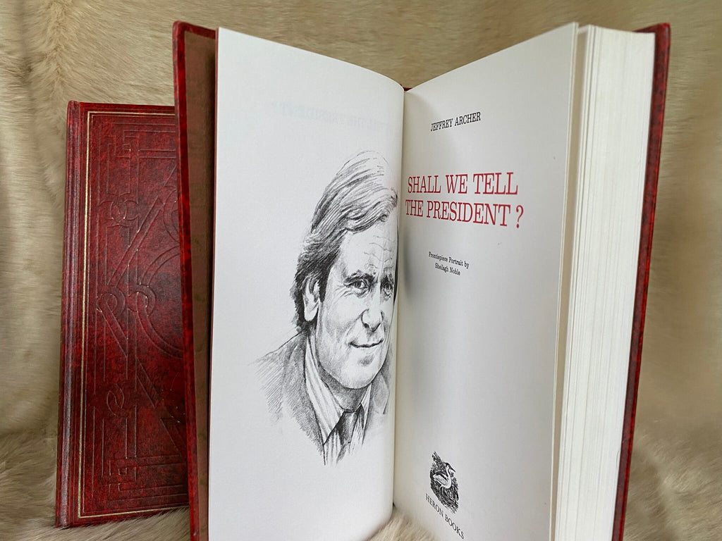 1981 Set of 2: The Scarlatti Inheritance by Robert Ludlum and Shall We Tell The President? by Jeffrey Archer