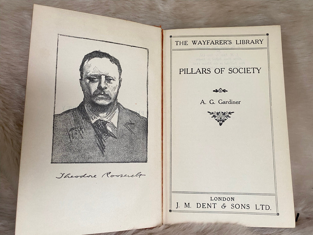 1937: Pillars of Society, by A.G. Gardiner, The Wayfarer's Library