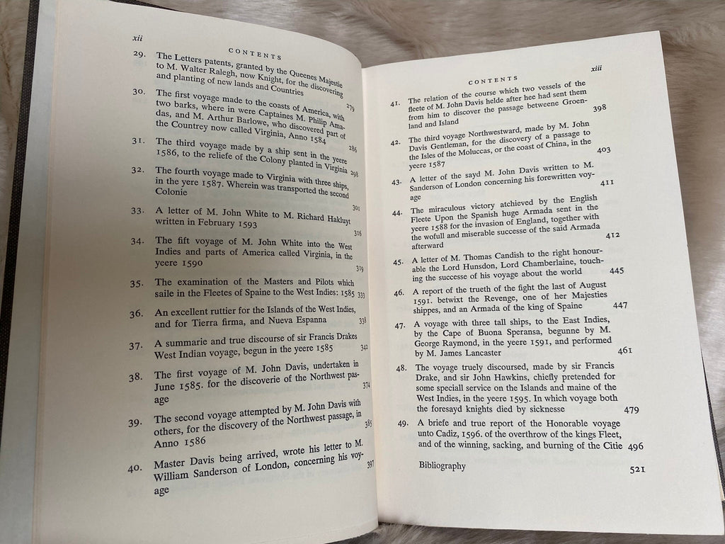 1965: Hakluyt's Voyages, by Richard Hakluyt, ed. by Irwin R. Blacker
