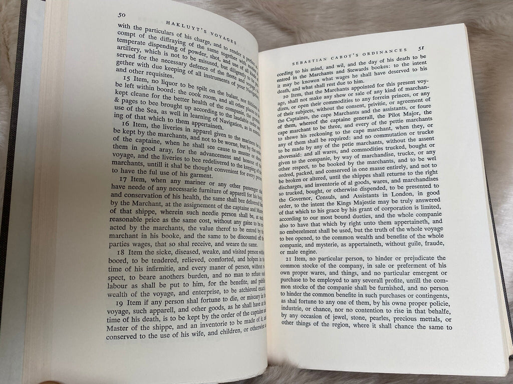 1965: Hakluyt's Voyages, by Richard Hakluyt, ed. by Irwin R. Blacker