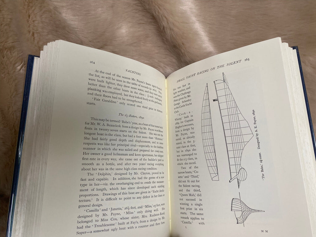 1985 vol. I, II: Yachting, by Sir Edward Sullivan The Badminton Library, His Grace the 8th Duke of Beauford