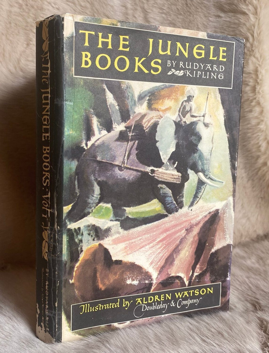 1948: The Jungle Books, by Rudyard Kipling, vol. I, Illustrated by Aldren Watson
