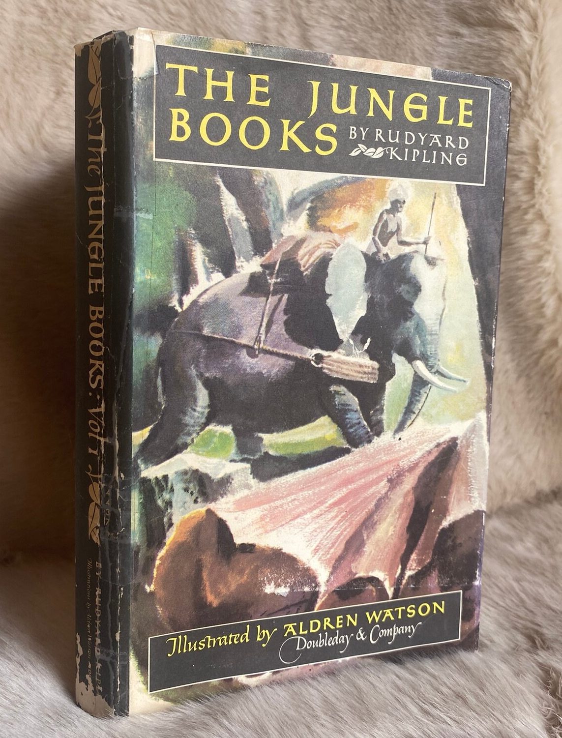 1948: The Jungle Books, by Rudyard Kipling, vol. I, Illustrated by Aldren Watson
