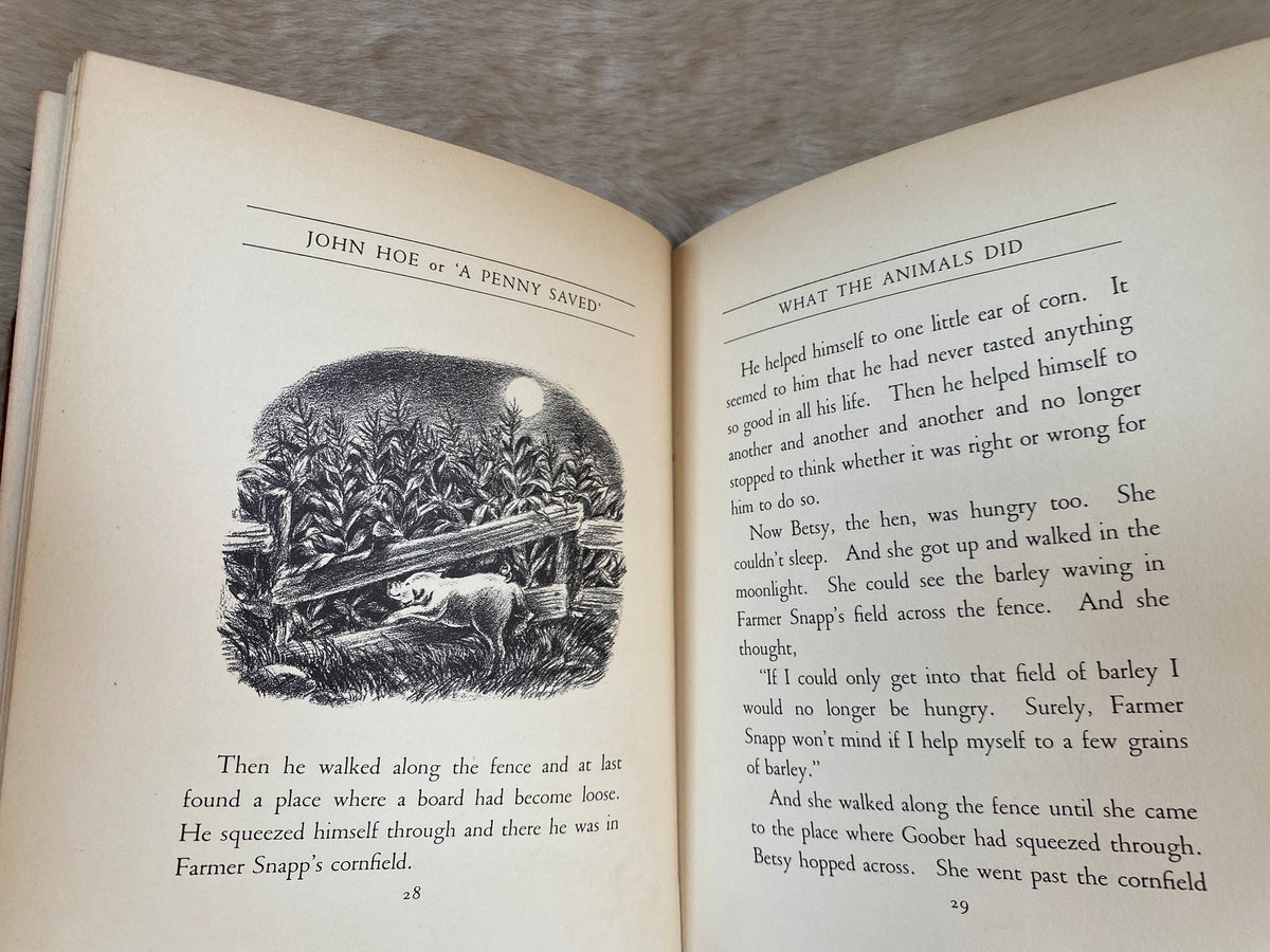 1938: John Hoe or "A Penny Saved", Story and Drawings by Eleanore Barte