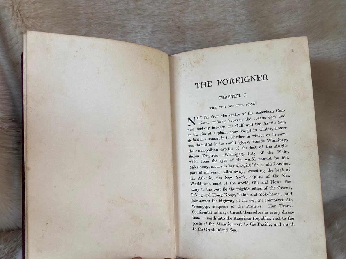 1909: The Foreigner, A Tale of Saskatchewan, by Ralph Connor