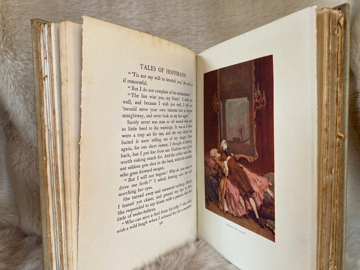 1913: Tales of Hoffman Retold From Offenbach's Opera by Cyril Falls &amp; Illustrated by A. Brantingham Simpson