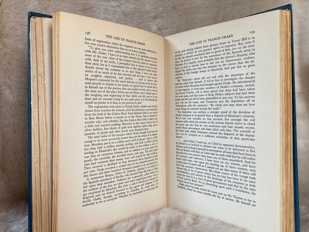 1942 First Edition: The Life of Francis Drake, by A. E. W. Mason