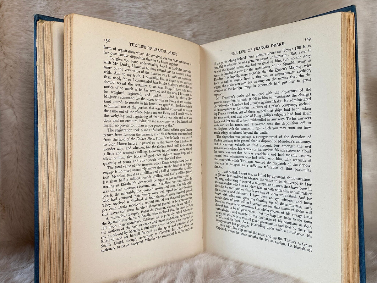 1942 First Edition: The Life of Francis Drake, by A. E. W. Mason