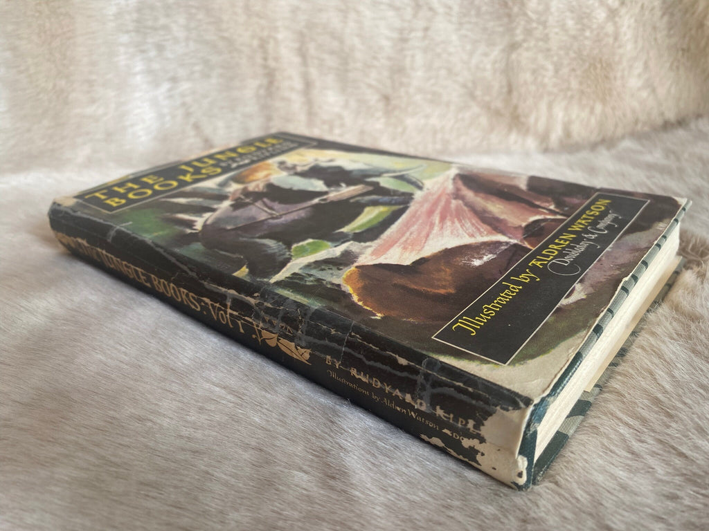 1948: The Jungle Books, by Rudyard Kipling, vol. I, Illustrated by Aldren Watson
