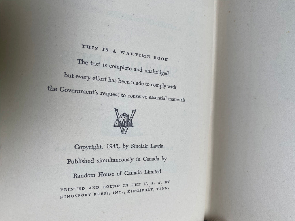 1945:Glass Timberlane, by Sinclair Lewis