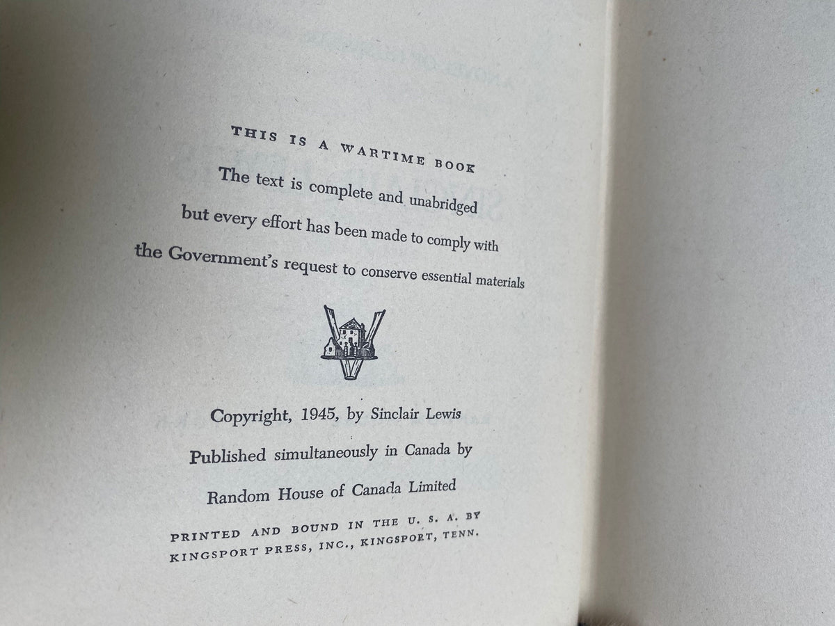 1945:Glass Timberlane, by Sinclair Lewis