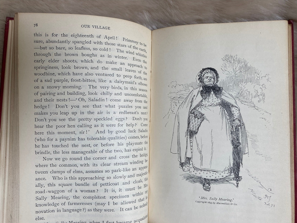1927: Our Village, by Mary Russell Mitford, with intro by Anne Thackeray Ritchie