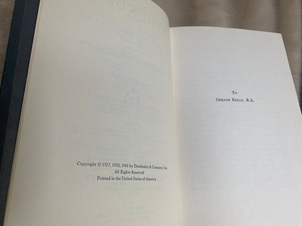 1941: Ashenden or the British Agent, by W. Somerset Maugham