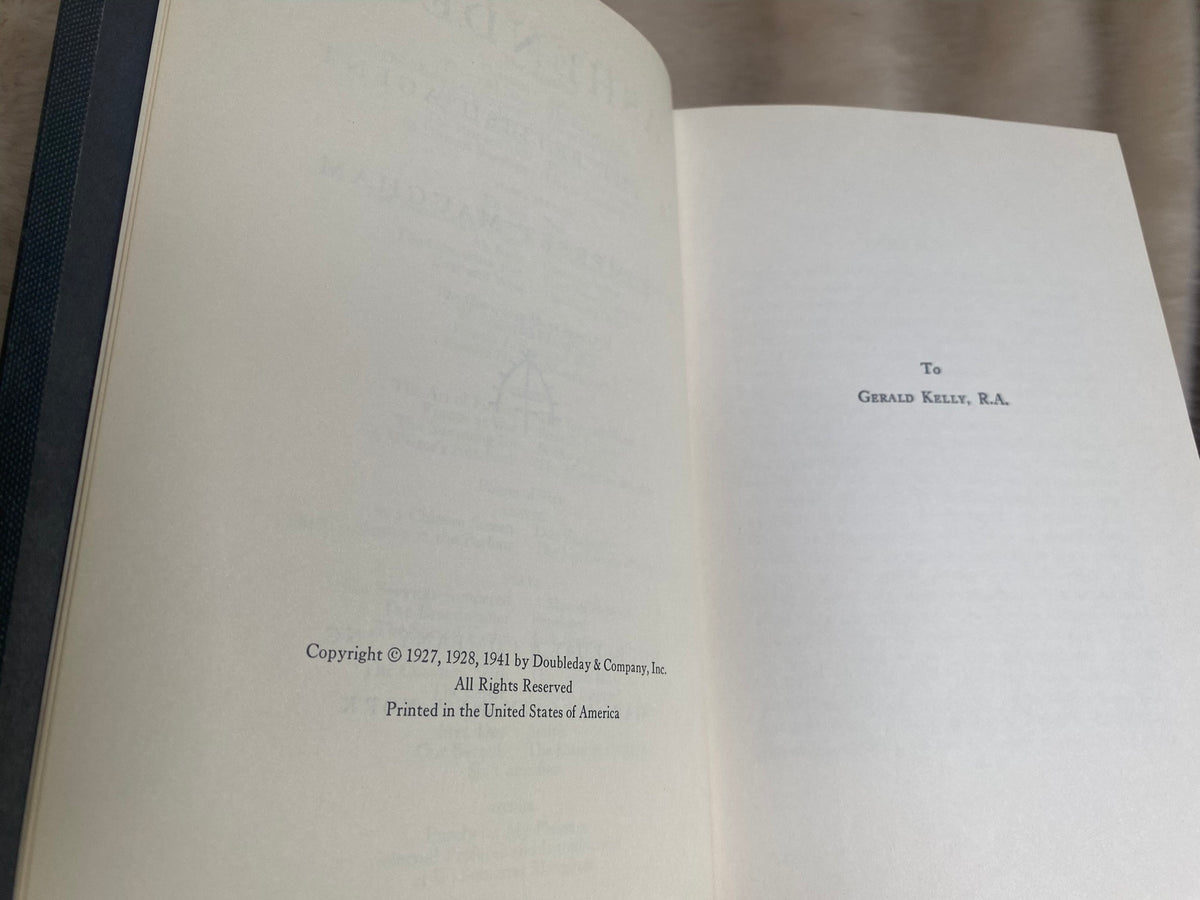 1941: Ashenden or the British Agent, by W. Somerset Maugham
