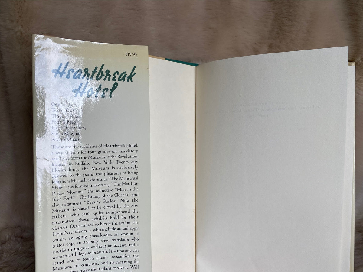 1986 First edition: Heartbreak Hotel, by Gabrielle Burton - Winner of Maxwell Perkins Prize