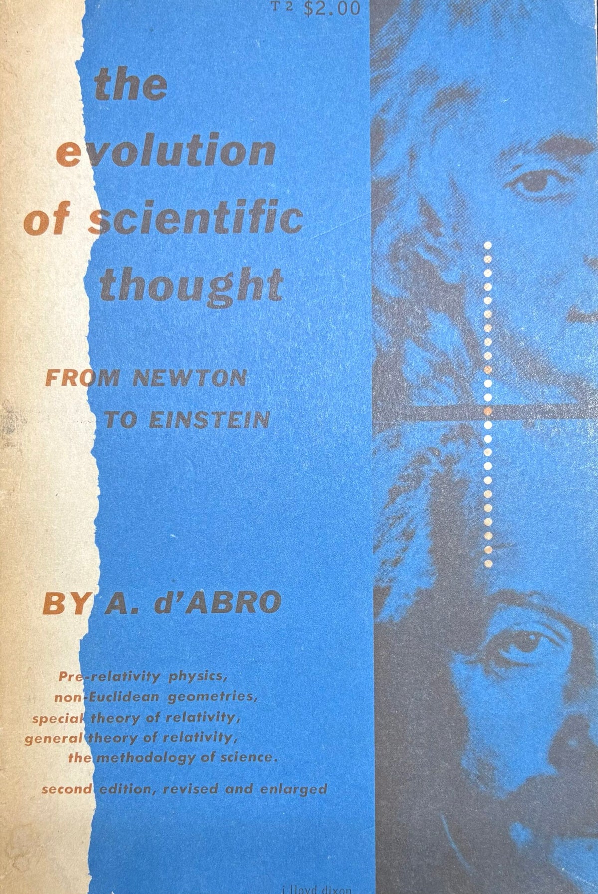 The Evolution of Scientific Thought From Neuton to Einstein, by A. D’Abro
