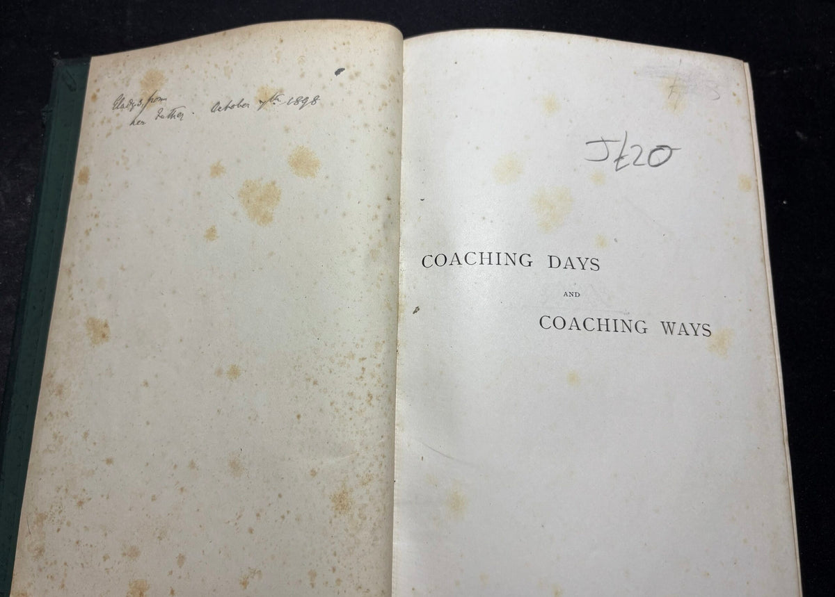 1893:Coaching Days and Coaching Ways, by W. Outram Tristram, illustrated by Hugh Thomson and Herbert Railton