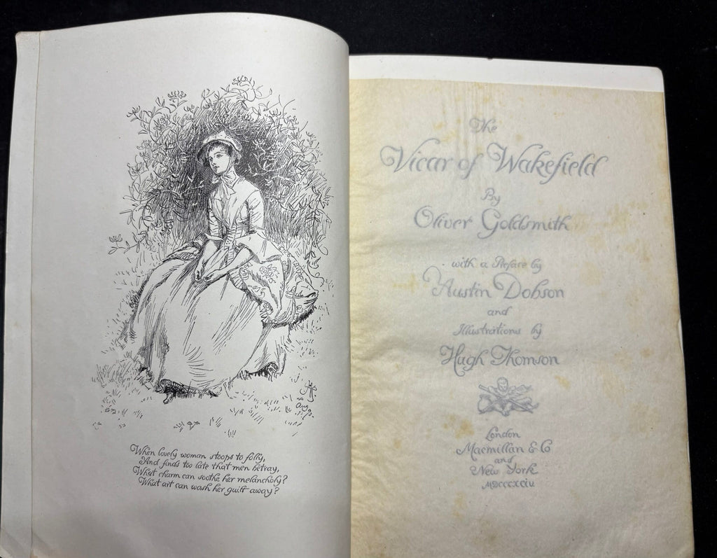 1894: The Vicar of Wakefield, by Oliver Goldsmith, illustrated by Hugh Thomson