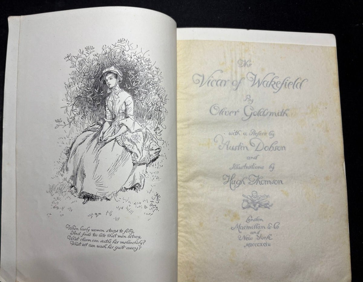 1894: The Vicar of Wakefield, by Oliver Goldsmith, illustrated by Hugh Thomson