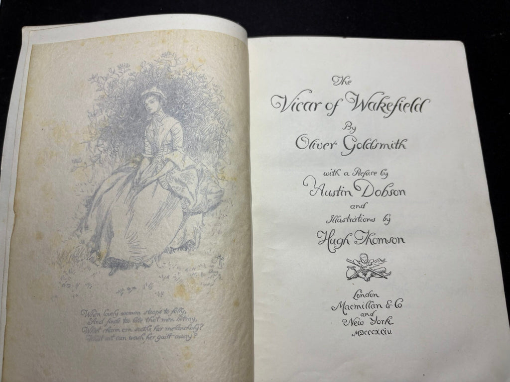1894: The Vicar of Wakefield, by Oliver Goldsmith, illustrated by Hugh Thomson