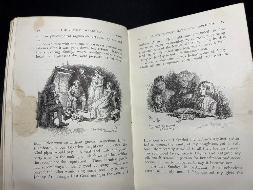 1894: The Vicar of Wakefield, by Oliver Goldsmith, illustrated by Hugh Thomson