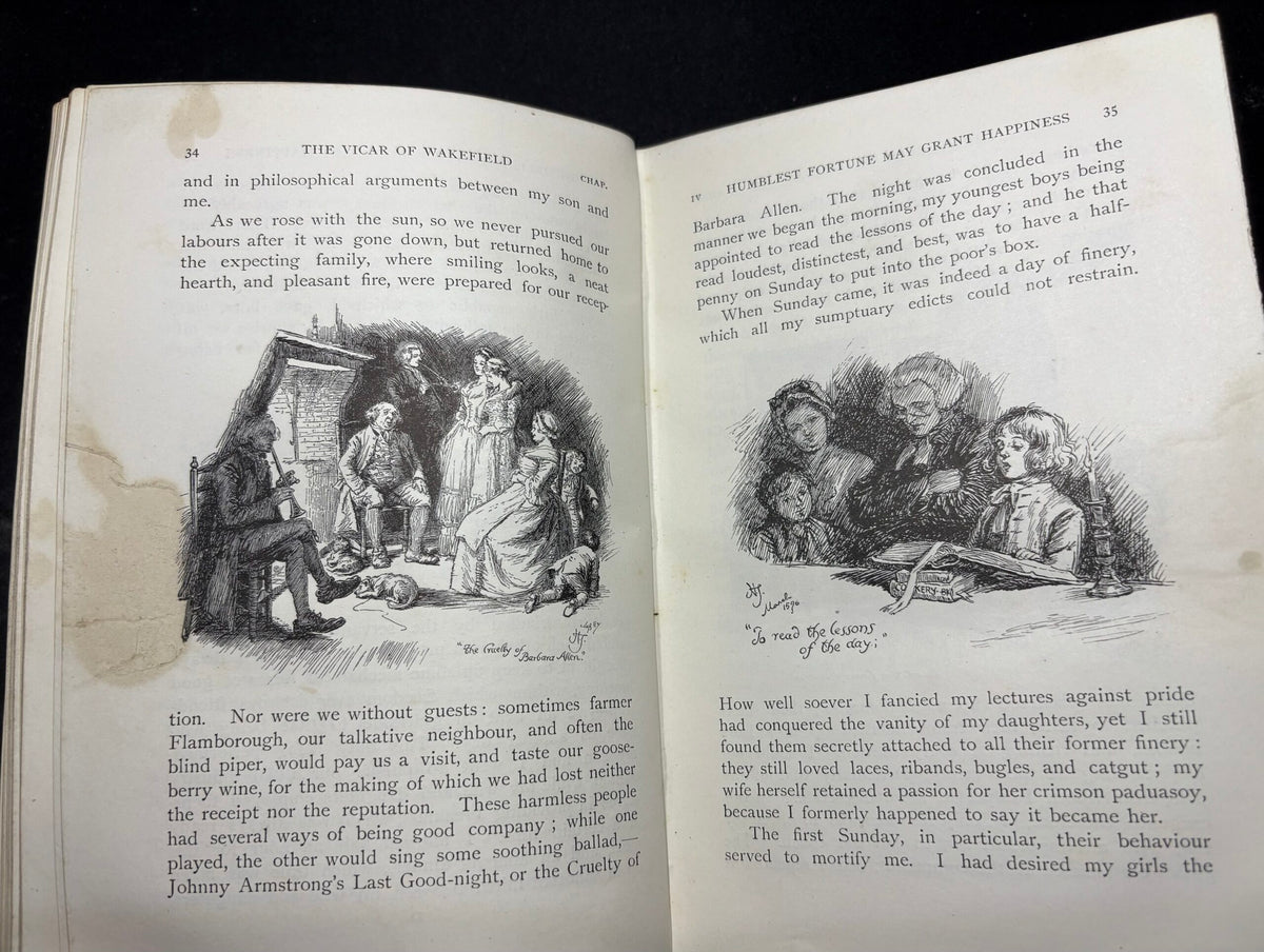 1894: The Vicar of Wakefield, by Oliver Goldsmith, illustrated by Hugh Thomson