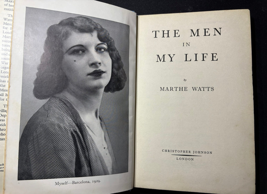 1960: The Men in My Life: The Story of the Messina Reign of Vice in London, by Marthe Watts, 1st edition