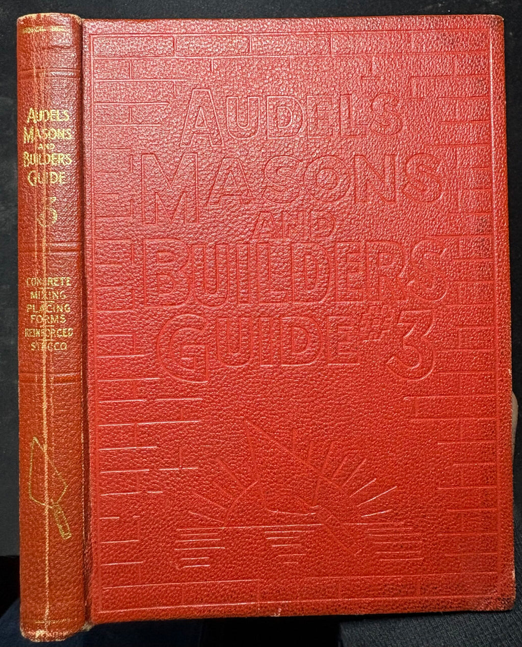 1924: Audels Masons and Builders Guide #3, by Frank D. Graham and Thomas J. Emery