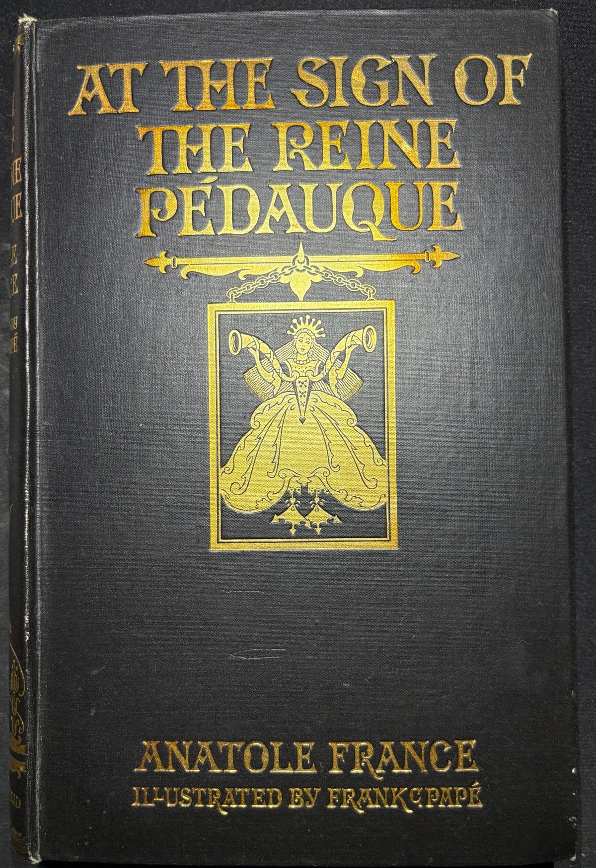 At the Sign of the Reine Pegauque, by Anatole France, illustrated by Frank C. Pape, 1925