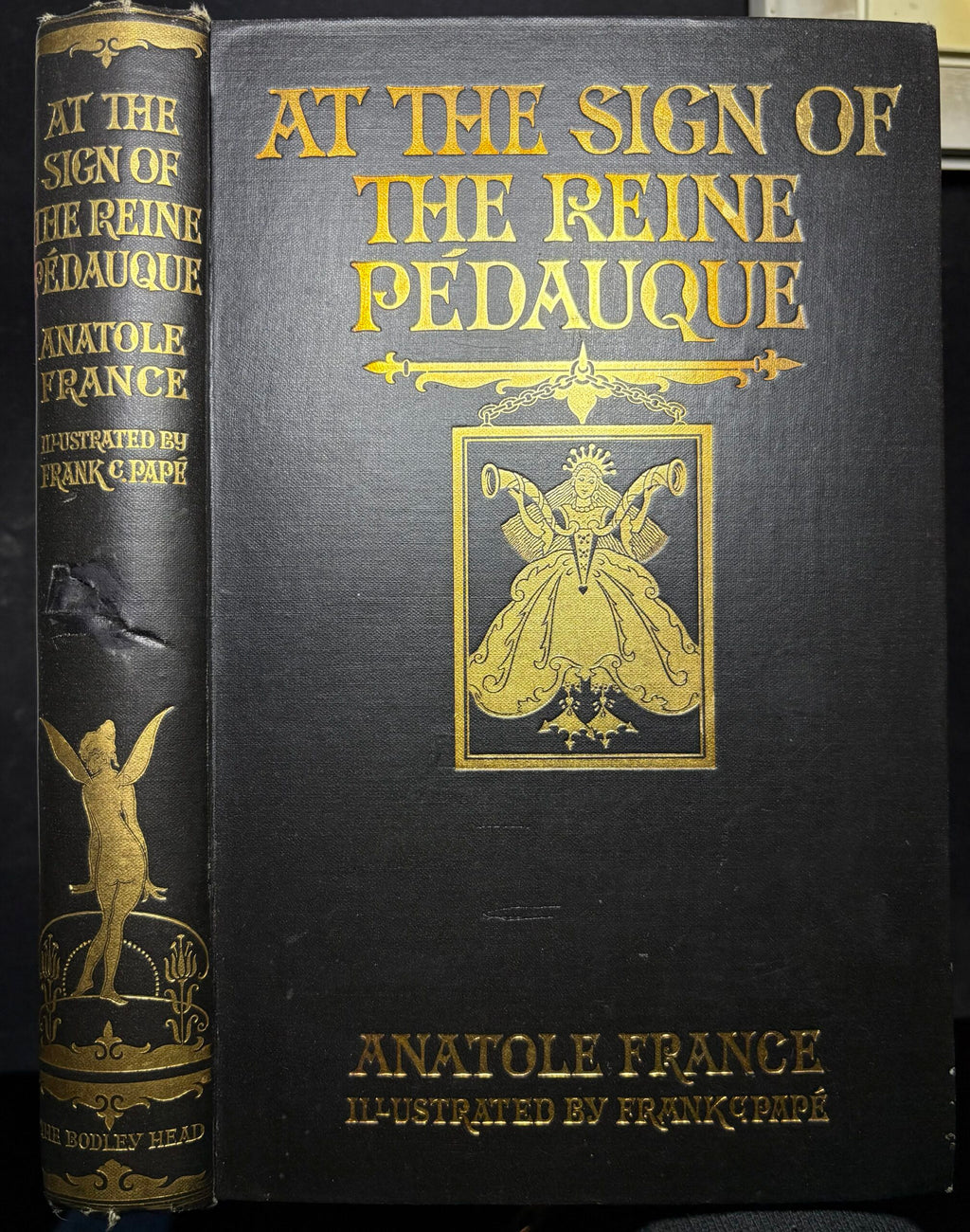 At the Sign of the Reine Pegauque, by Anatole France, illustrated by Frank C. Pape, 1925