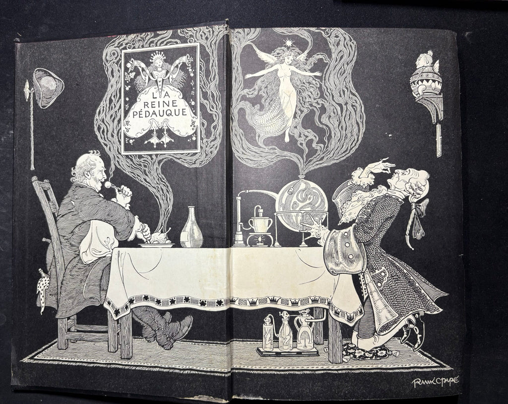 At the Sign of the Reine Pegauque, by Anatole France, illustrated by Frank C. Pape, 1925