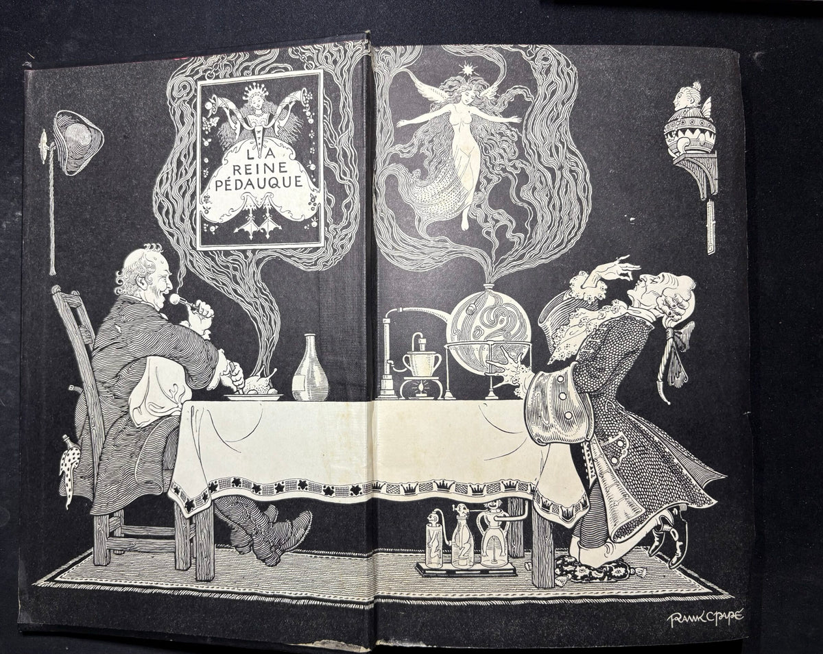 At the Sign of the Reine Pegauque, by Anatole France, illustrated by Frank C. Pape, 1925