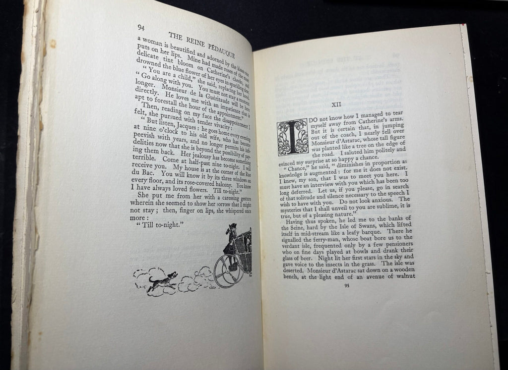 At the Sign of the Reine Pegauque, by Anatole France, illustrated by Frank C. Pape, 1925