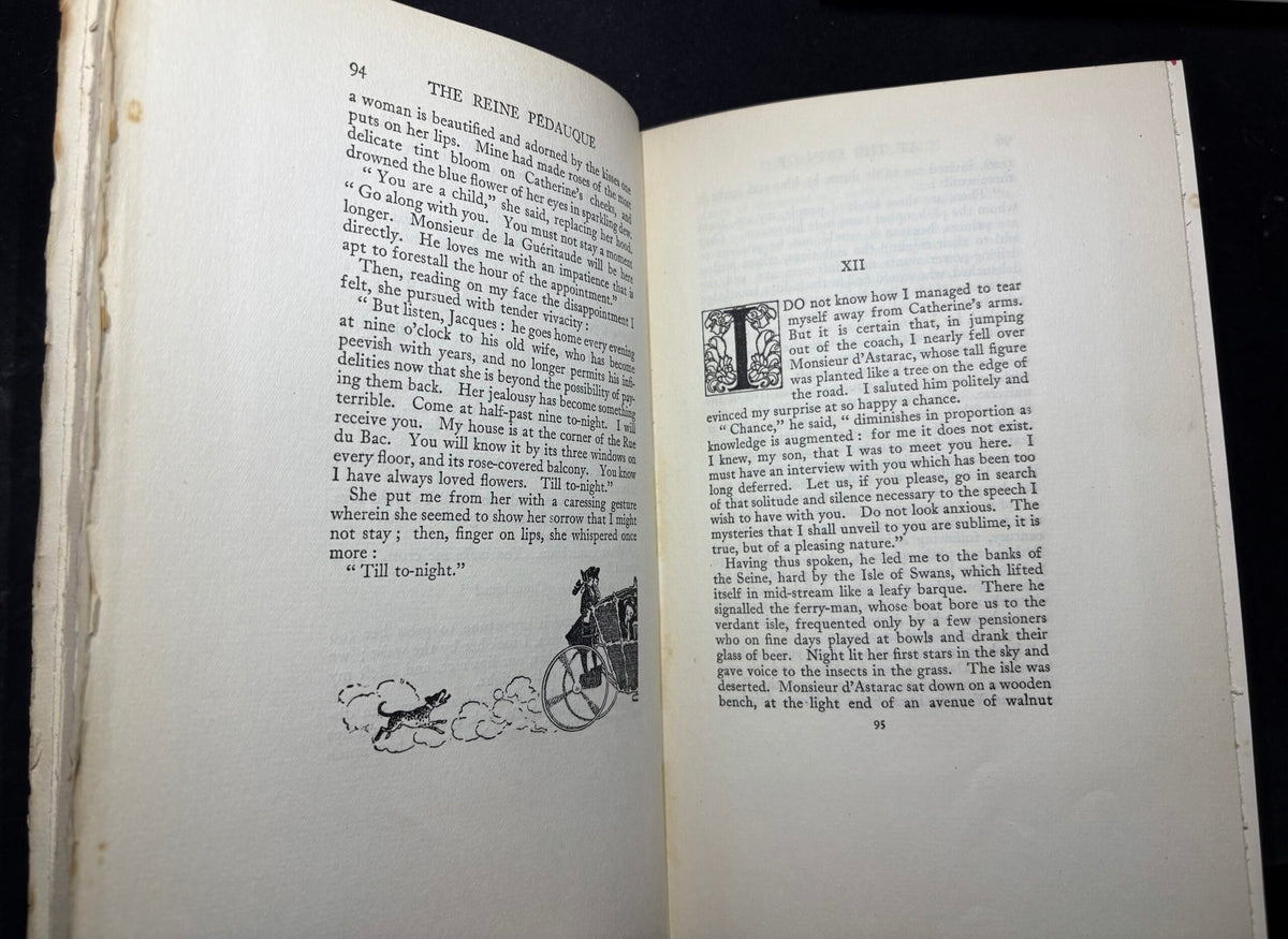 At the Sign of the Reine Pegauque, by Anatole France, illustrated by Frank C. Pape, 1925