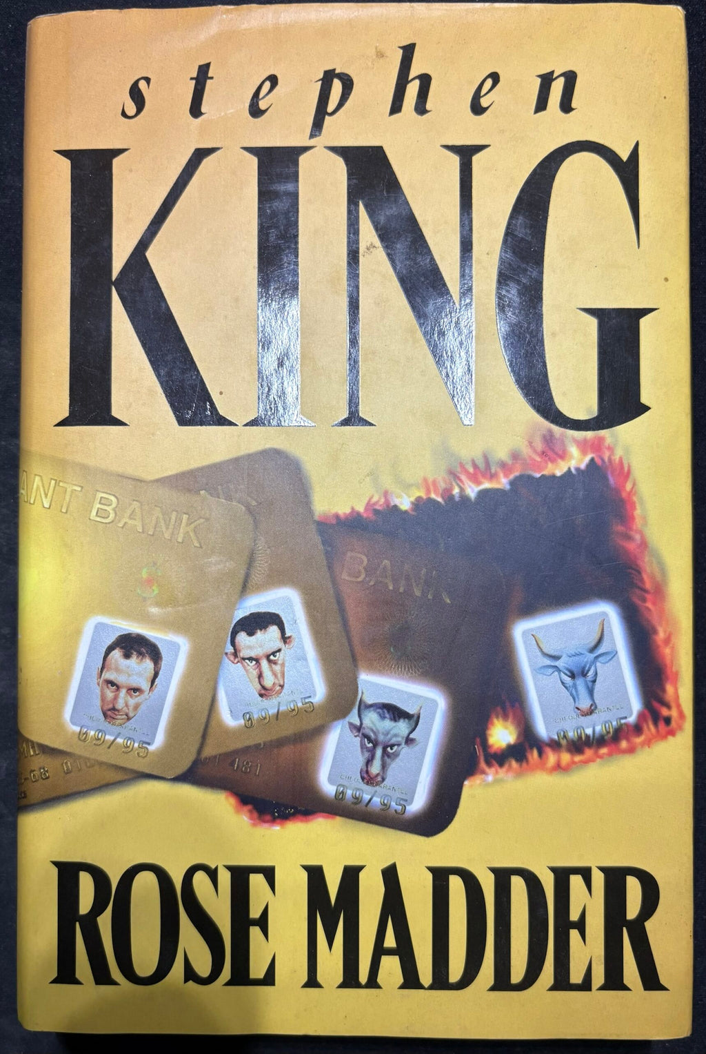 Rose Madder, by Stephen King, 1st Canadian edition, 1995