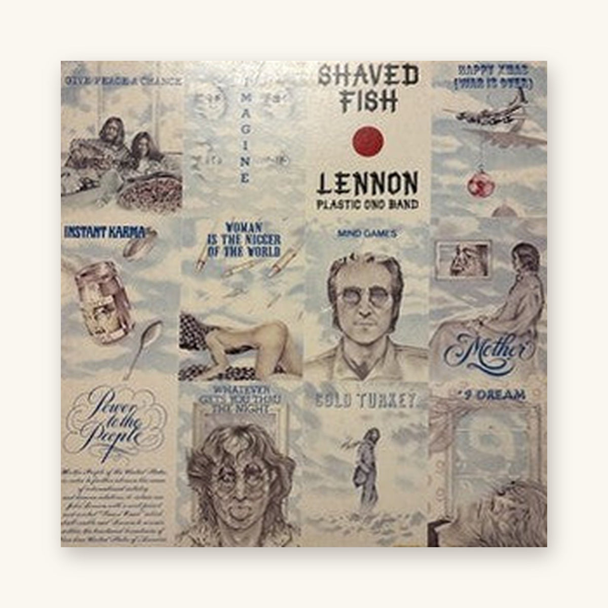 Джон Ленан, Plastic Ono Band, The - Shaved Fish | 1975 | Apple Records | Вінілавая пласцінка