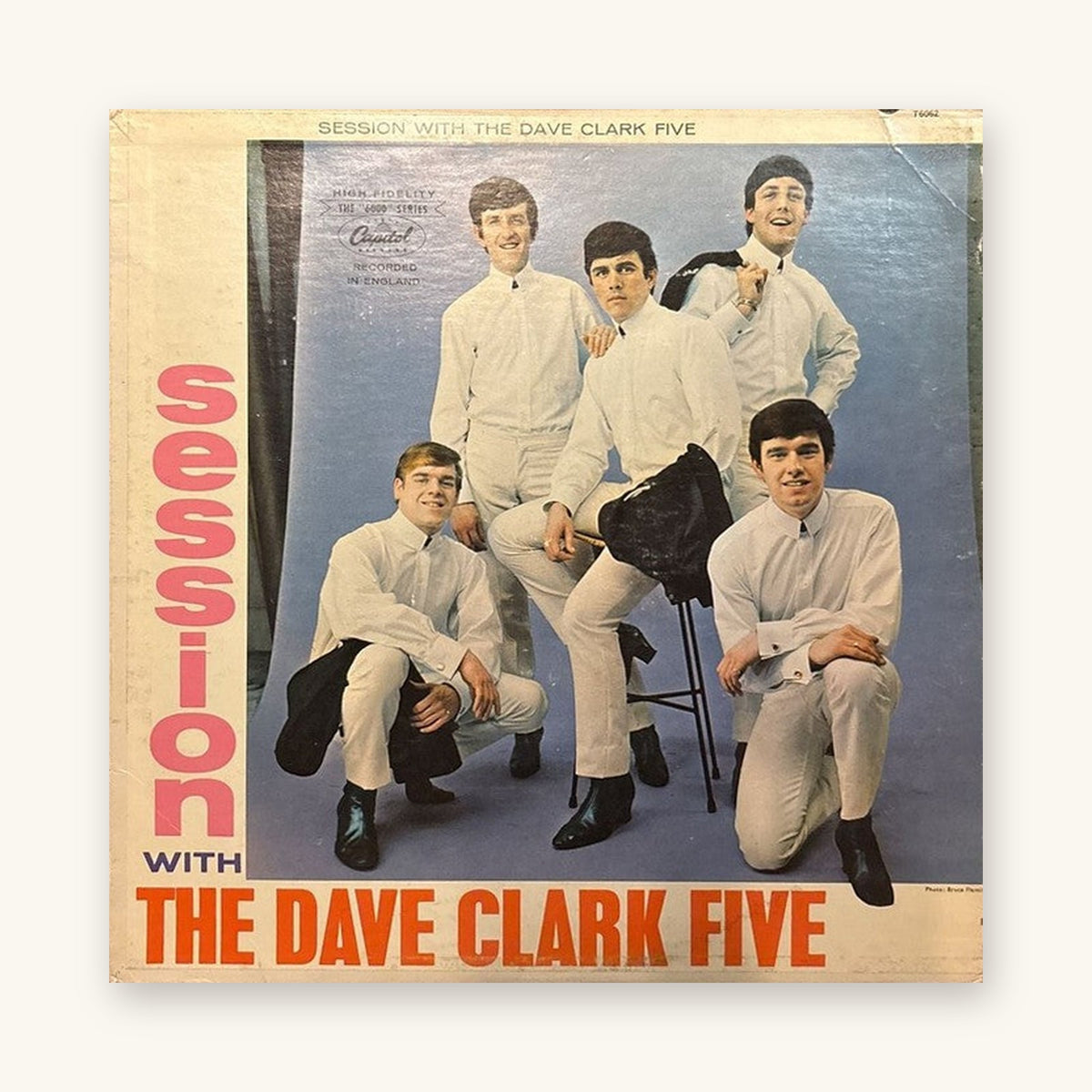 The Dave Clark Five — A Session With The Dave Clark Five, вінілавая кружэлка, 1964 г.